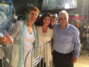 עם ראש עירית דימונה