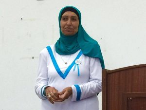 נהאדה במפגש בחורה, במסע השלום