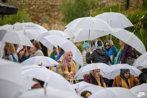 dead sea women circles rain gal mosenson