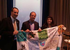 peace quilt in aipac