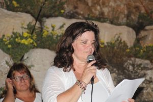 לילי וייסברגר במפגש סלט ישראלי אשקלון